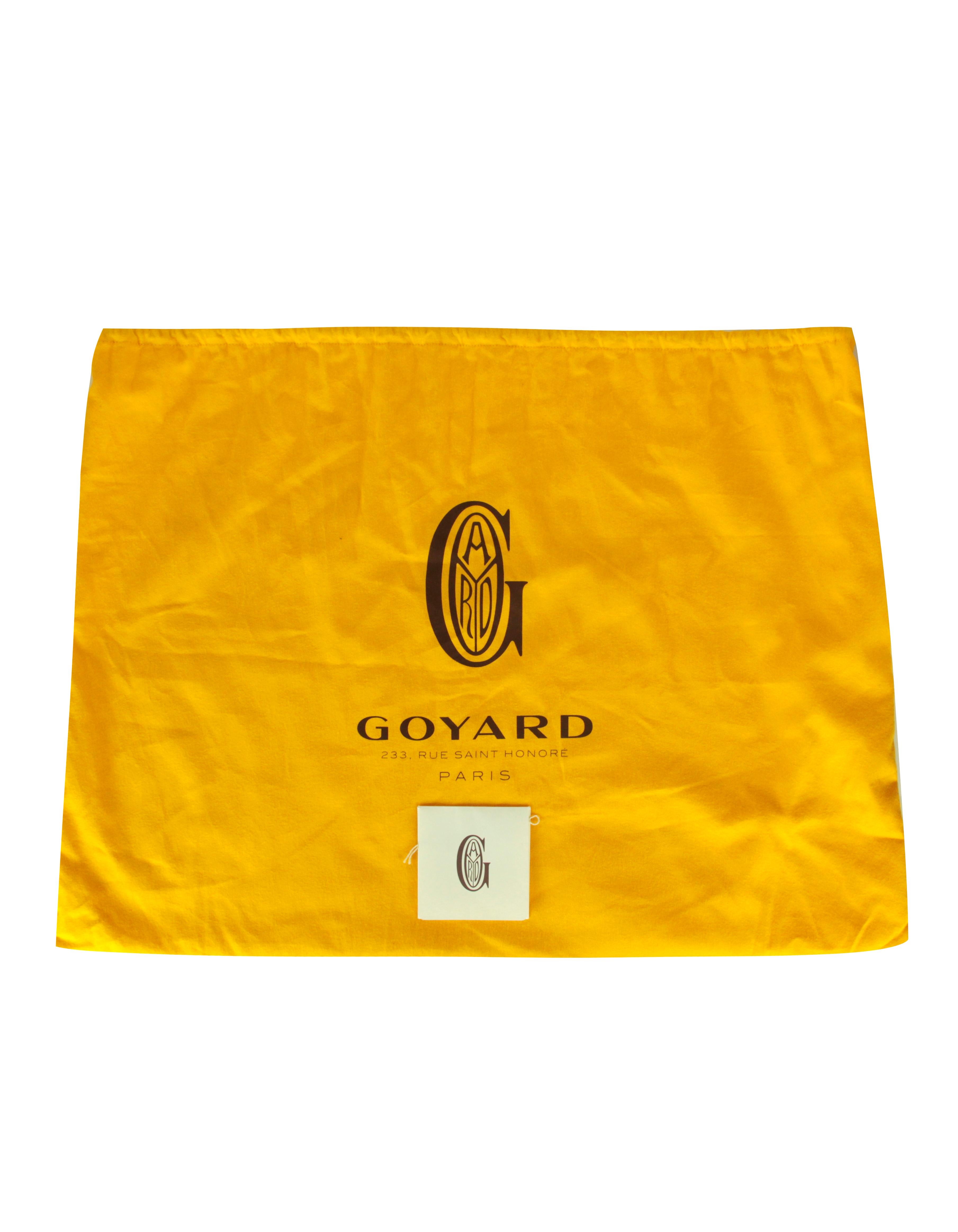 Goyard Black Canvas Goyardine Artois MM Tote Bag 2