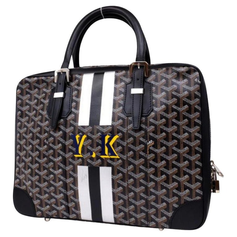 Goyard Custom Bag - 5 For Sale on 1stDibs  goyard bag personalized, goyard  initials, how much is a personalized goyard bag