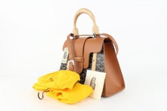 Goyard Black Chevron Saigon PM 2way Crossbody Wood Trunk Bag 922gy78