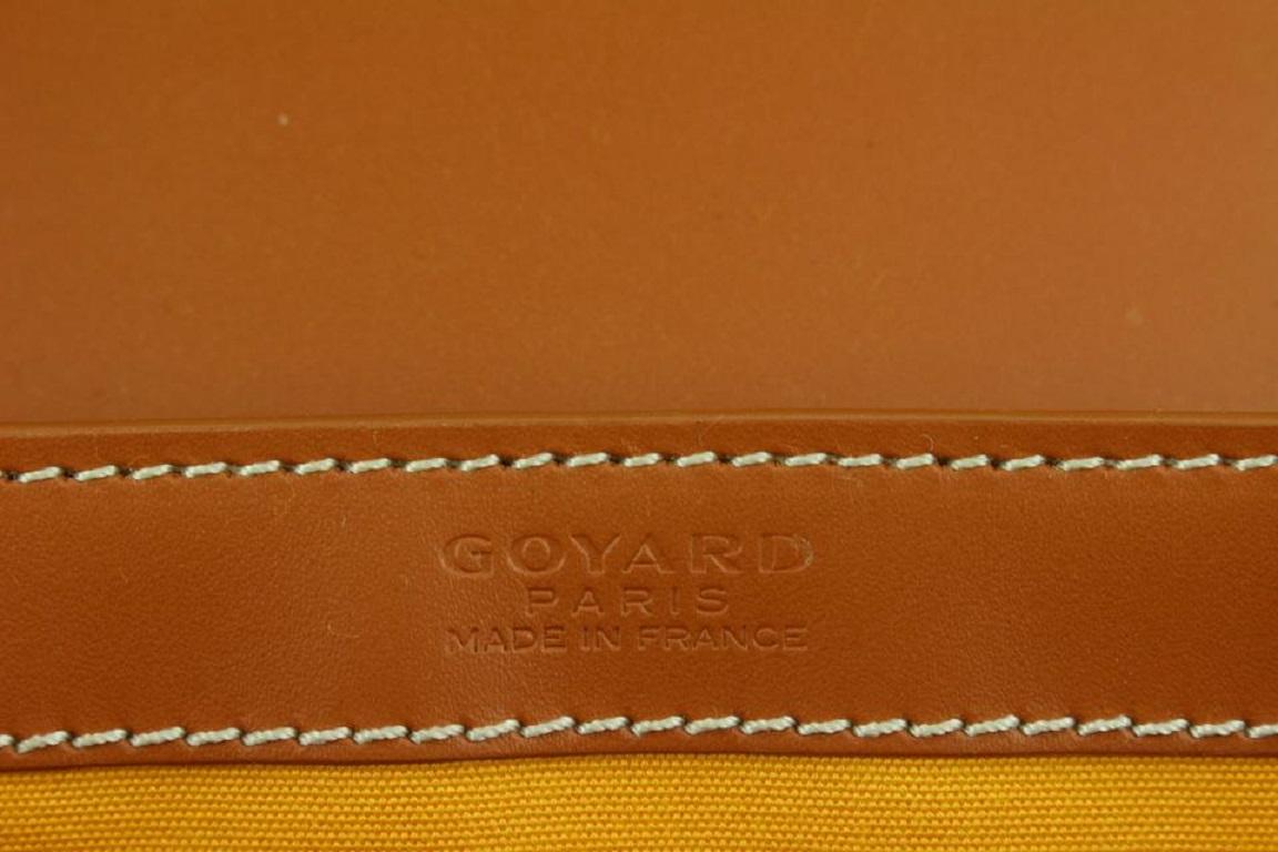 goyard wooden handle bag