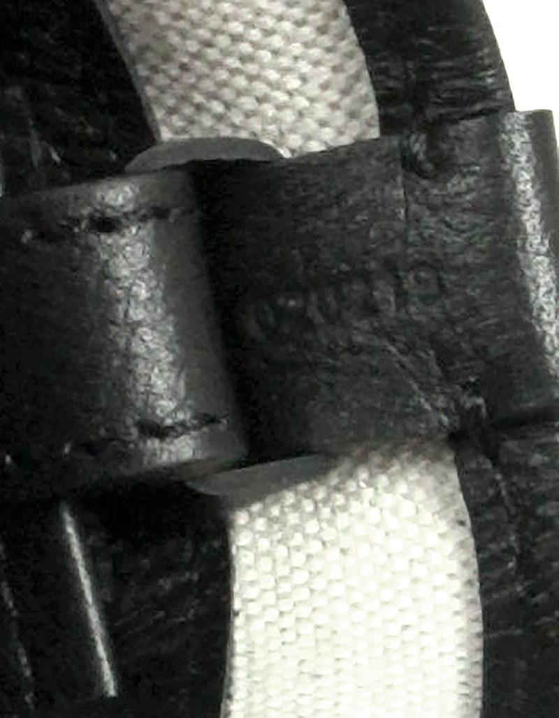 Women's Goyard Black Coated Canvas Goyardine Petit Flot PM Convertible Bucket Bag