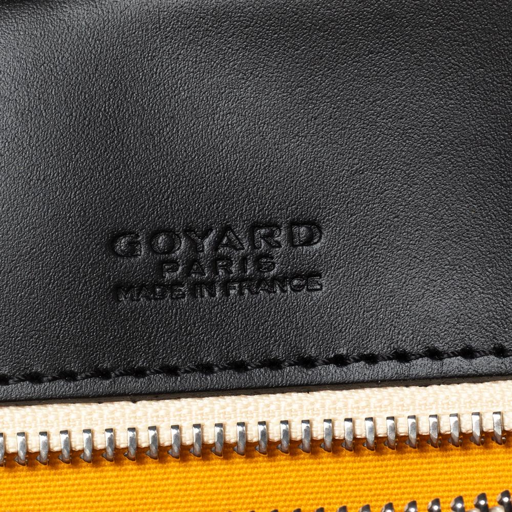Goyard Black Goyardine Canvas and Leather Ambassade Briefcase 4