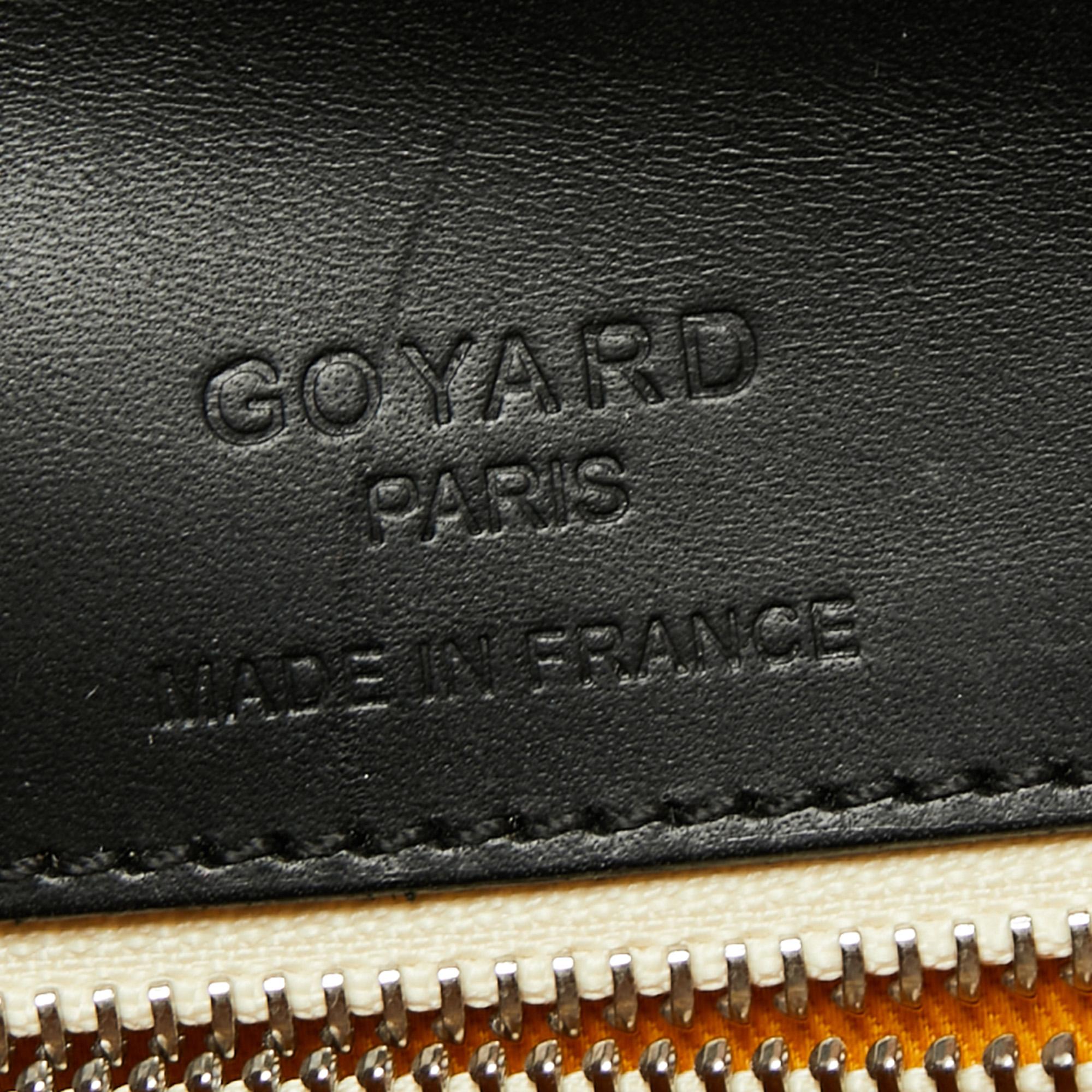 Goyard Black Goyardine Canvas and Leather Ambassade Briefcase 2