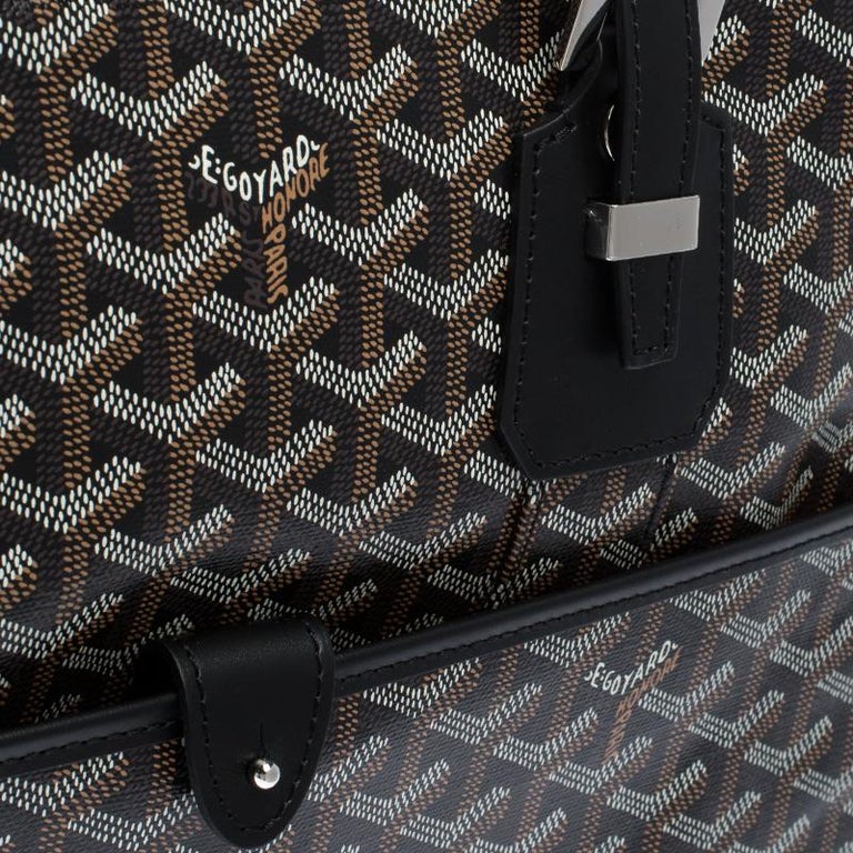 Goyard Black Goyardine Canvas and Leather Ambassade PM Briefcase Goyard |  The Luxury Closet