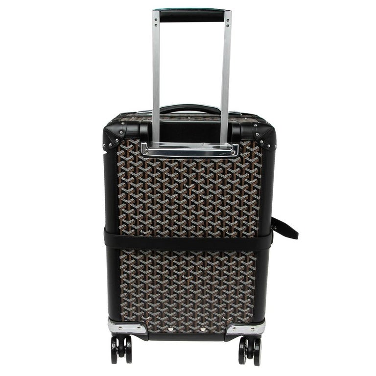 Goyard Bourget Trolley Case Wheeled Travel Luggage Carry on