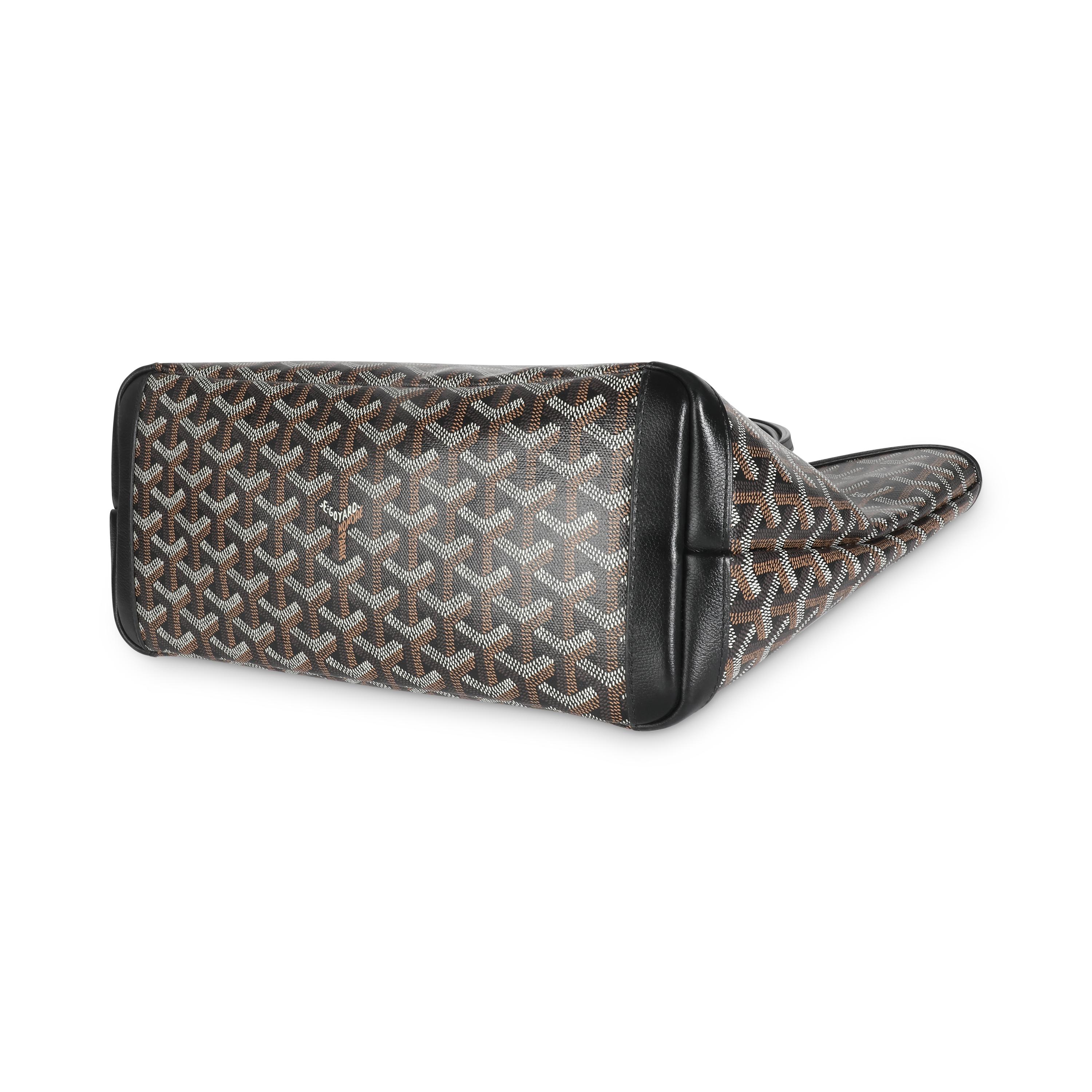 Goyard Black Goyardine Canvas Artois PM 1