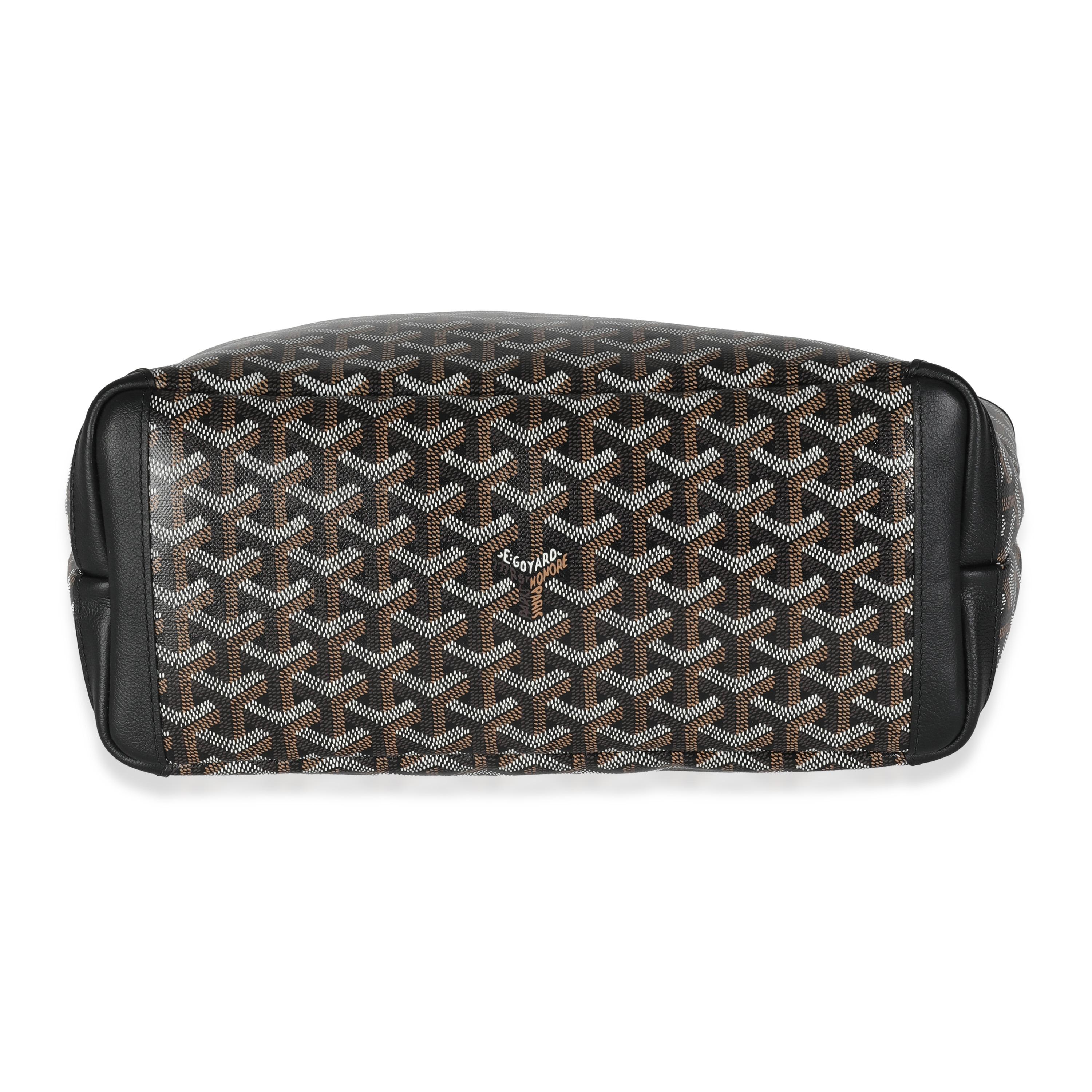 Goyard Black Goyardine Canvas Artois PM 3