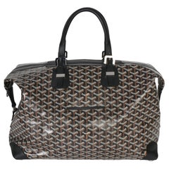 Goyard Black Goyardine Canvas Boeing 45