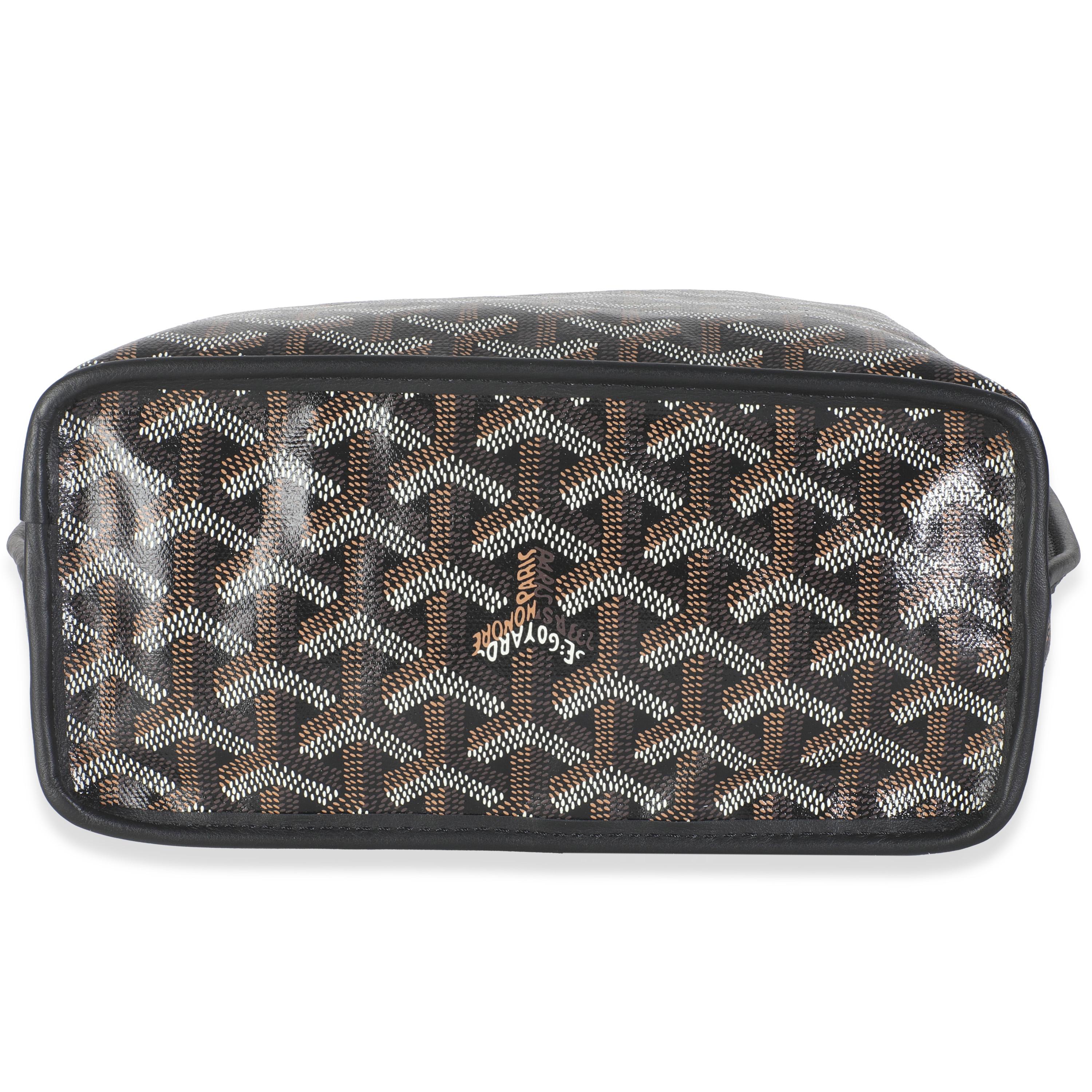 Goyard Lienzo Goyardine Negro Mini Anjou en venta 4