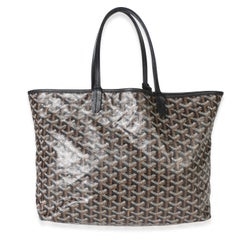 Goyard Noir Goyardine Canvas Saint Louis PM