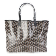 Goyard Noir Goyardine Canvas Saint Louis PM
