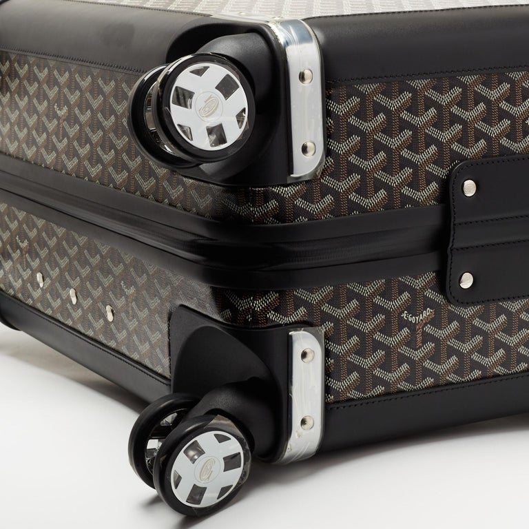 rolling luggage goyard suitcase price
