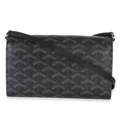 Portefeuille Varenne Limited Continental en toile Goyardine noire de Goyard