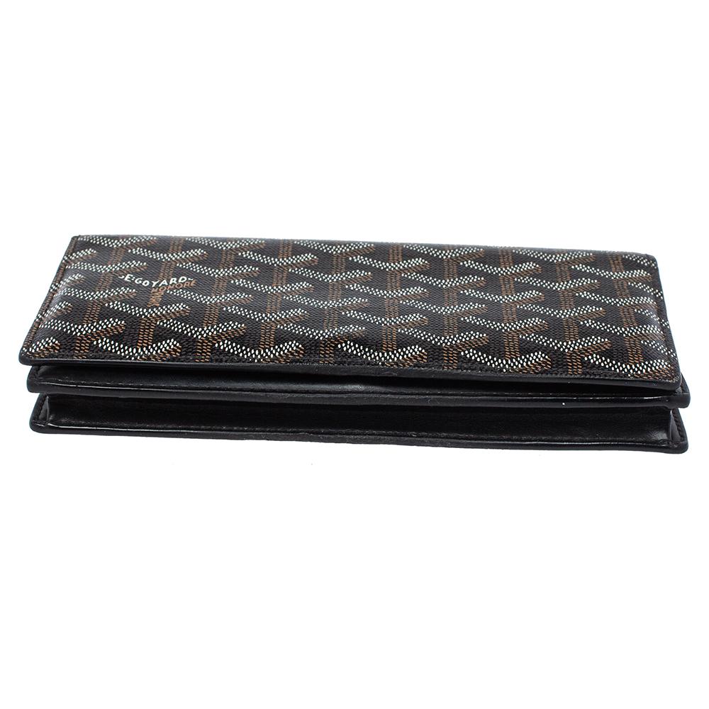 goyard black wallet