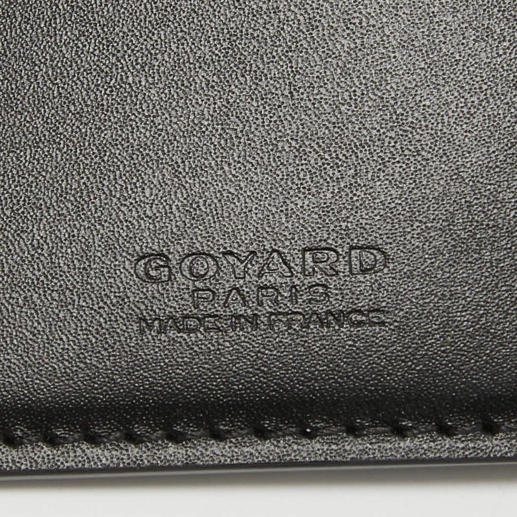 Goyard Black Goyardine Coated Canvas Saint Pierre Card Holder 3