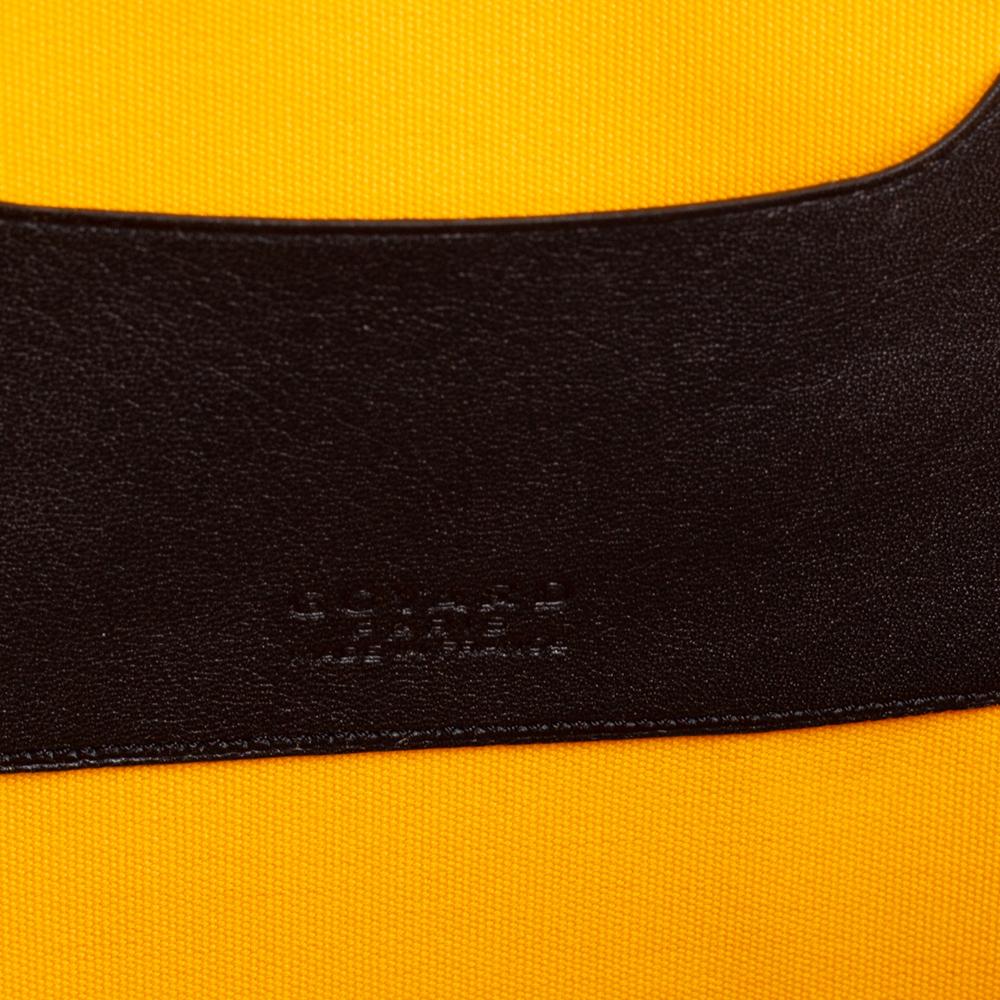Women's Goyard Black Goyardine Coated Canvas Senat II MGM Clutch
