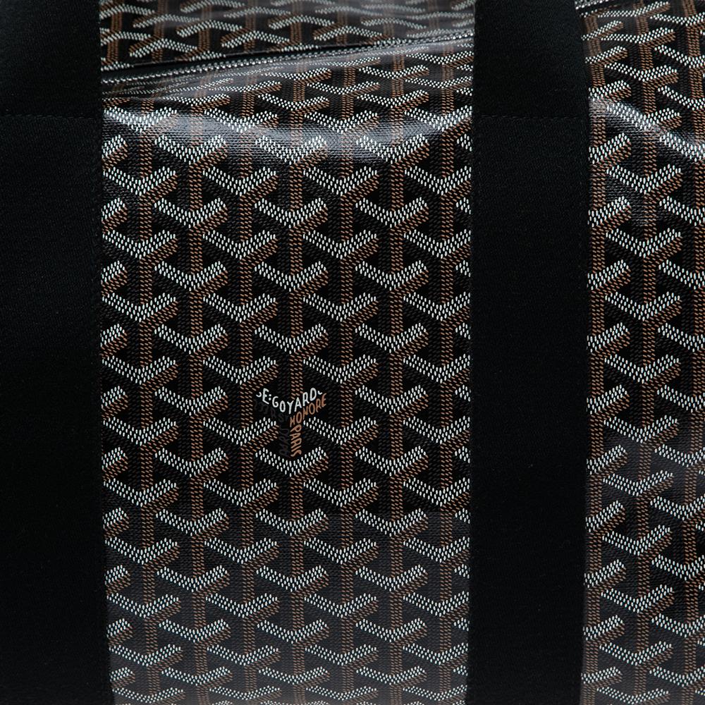Goyard Black Goyardine Coated Voltigeur MM Bag 4