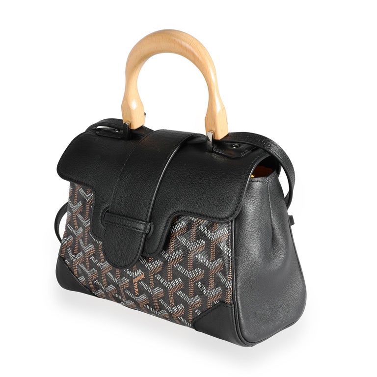 Goyard Vendôme Mini Bag in Black Top handle