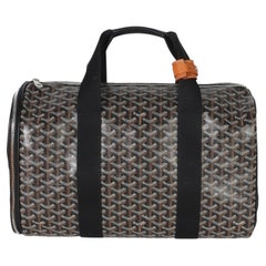 Goyard Black Goyardine Sac Voltigeur Pet Carrier MM