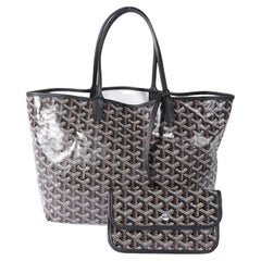 Goyard Schwarz Goyardine Saint Louis PM