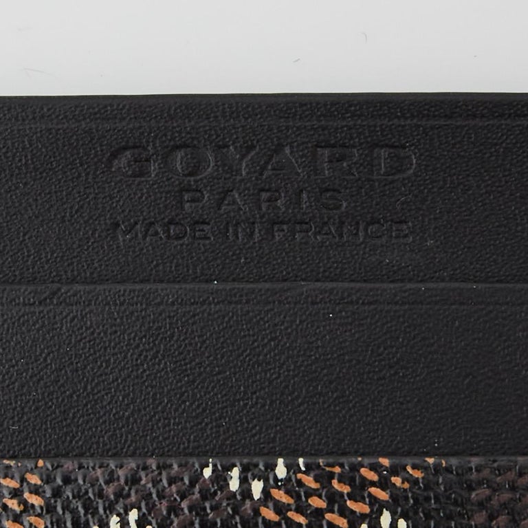 Goyard Card Holder St. Sulpice Black New w/Box – Mightychic