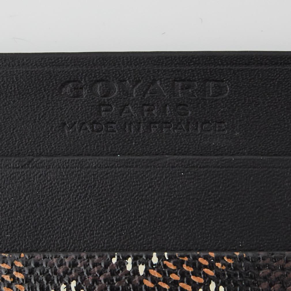 Goyard Schwarzer Goyardline Saint Sulpice Kartenetui 1