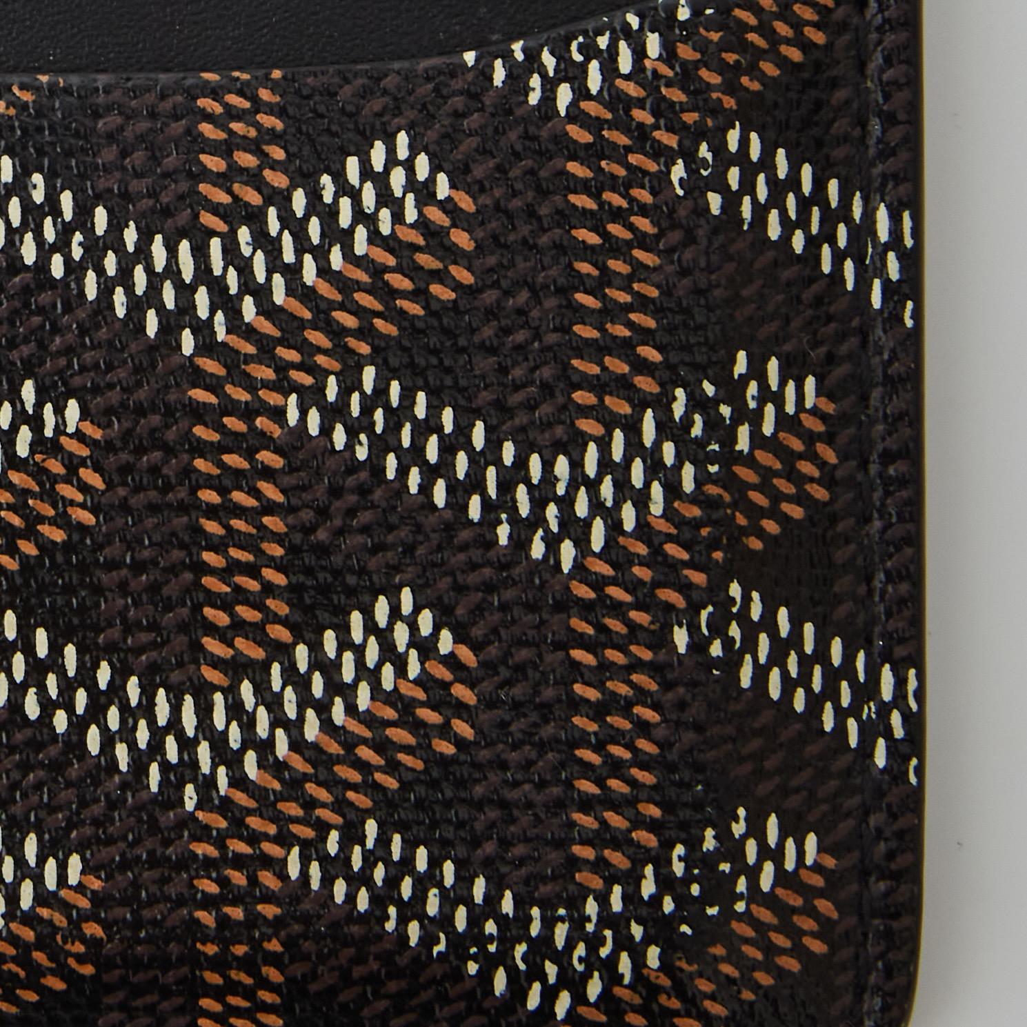 Noir Goyard Black Porte-cartes Goyardline Saint Sulpice