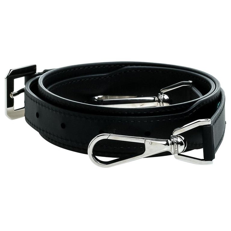 Goyard Black Leather Adjustable Shoulder Bag Strap at 1stDibs