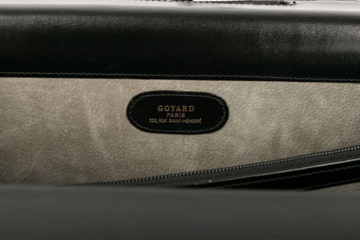 Goyard Black Leather Briefcase 7