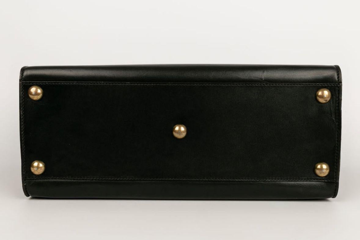 Goyard Black Leather Briefcase 2