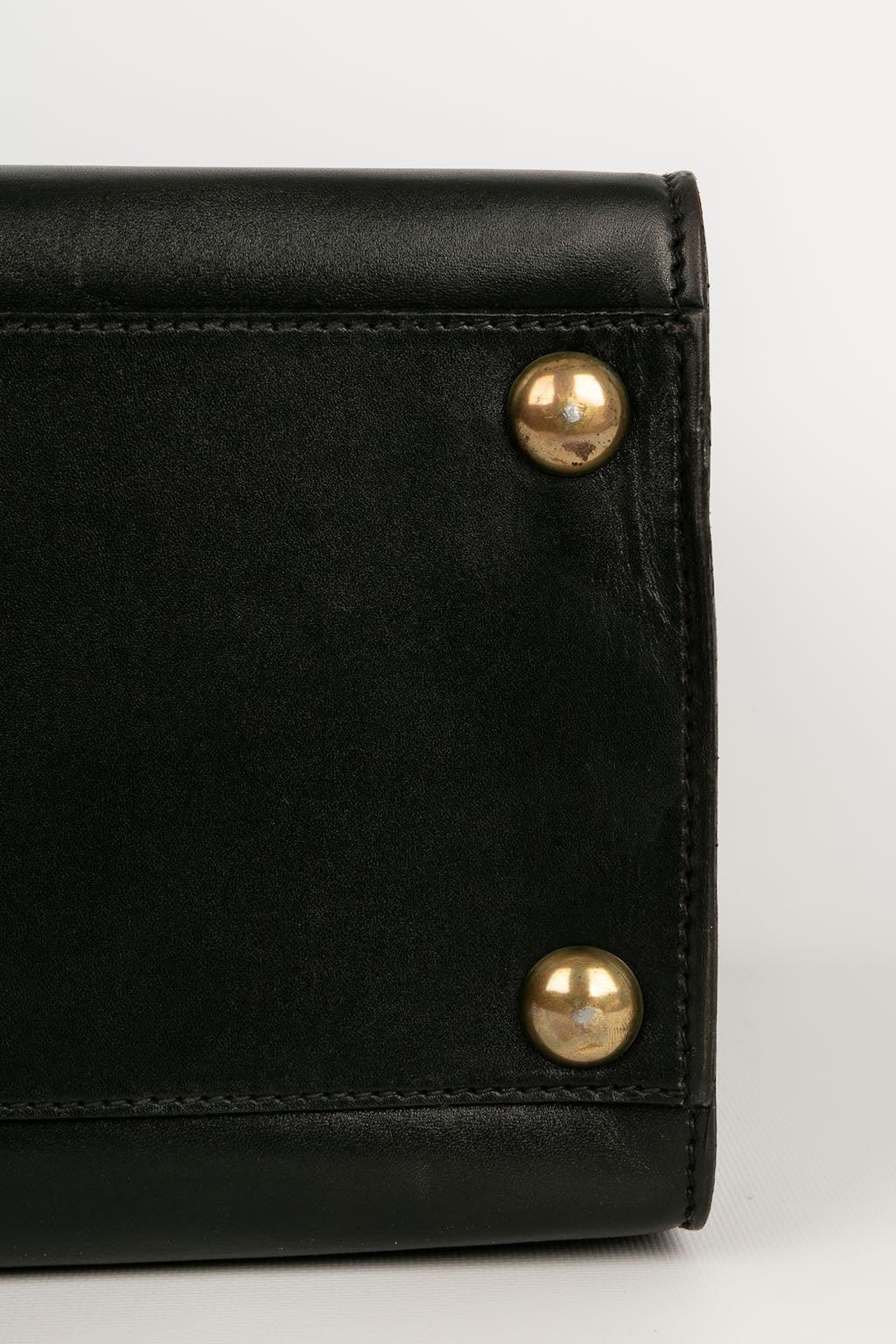 Goyard Black Leather Briefcase 3