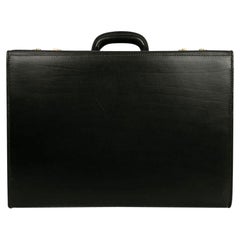 Maletín de piel negro Goyard