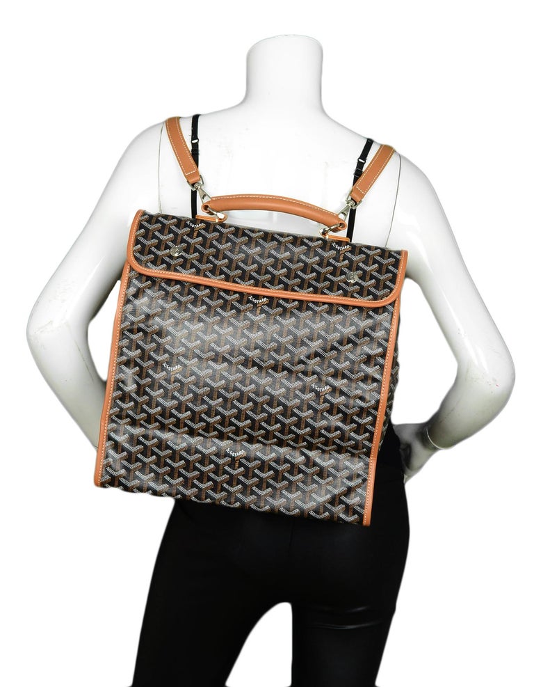 goyard #saintleger #sac à dos #masion Cuir Toile Cuir d'agneau