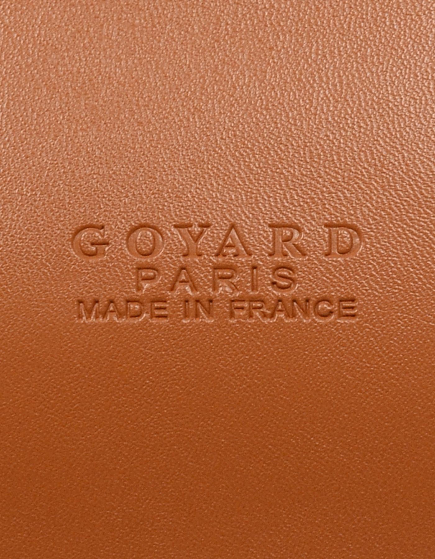 Goyard Black Tan Canvas Goyardine Saint-Leger Briefcase Backpack Bag 1