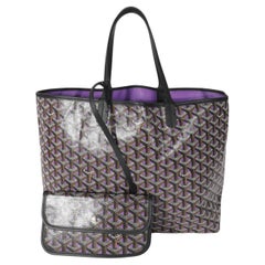 Goyard Cream Goyardine St. Louis PM Tote at 1stDibs