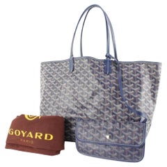 Blue Goyard Bag - 5 For Sale on 1stDibs  gotard tote price, how much is a  gotard tote, rouette structure pm bag price