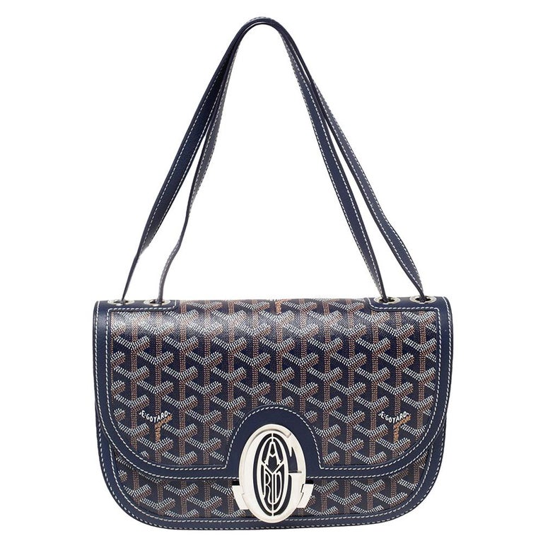 Goyard Goyardine Sac Rouette PM - Blue Shoulder Bags, Handbags - GOY37051