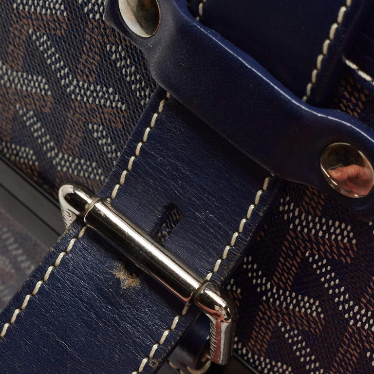 Goyard Blue Goyardine Rouette Souple PM Bag – The Closet