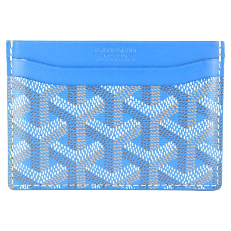 goyard blue purse