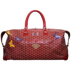 Goyard - Boeing 55:: Sac en toile enduite avec monogramme