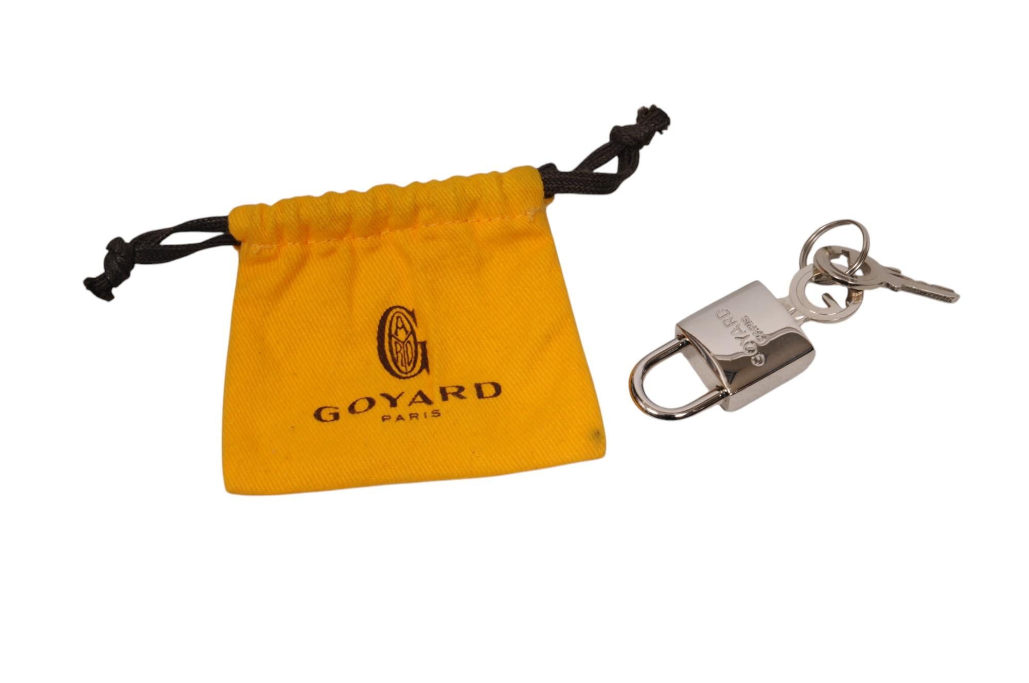 Goyard Boeing 65 Schwarz Braun Leder Duffle Travel Carry On Urlaub Wochenendtasche im Angebot 13