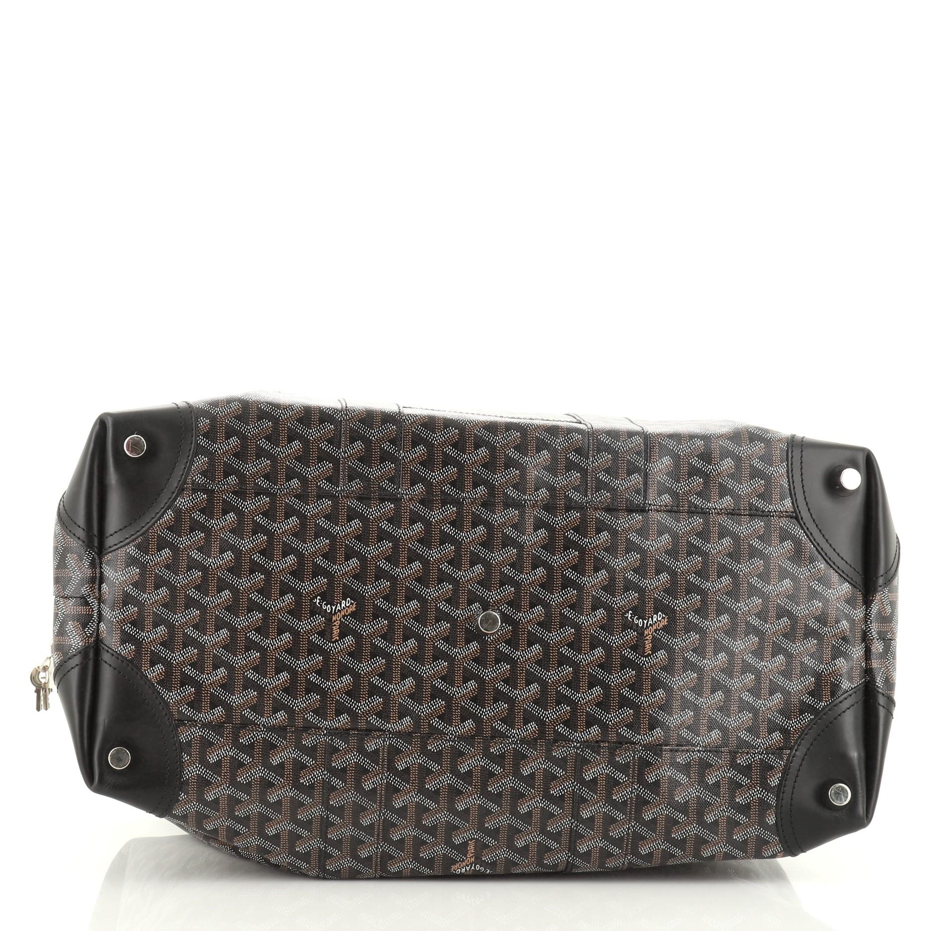 Goyard Boeing - Sac de voyage en toile enduite 45 Bon état à NY, NY