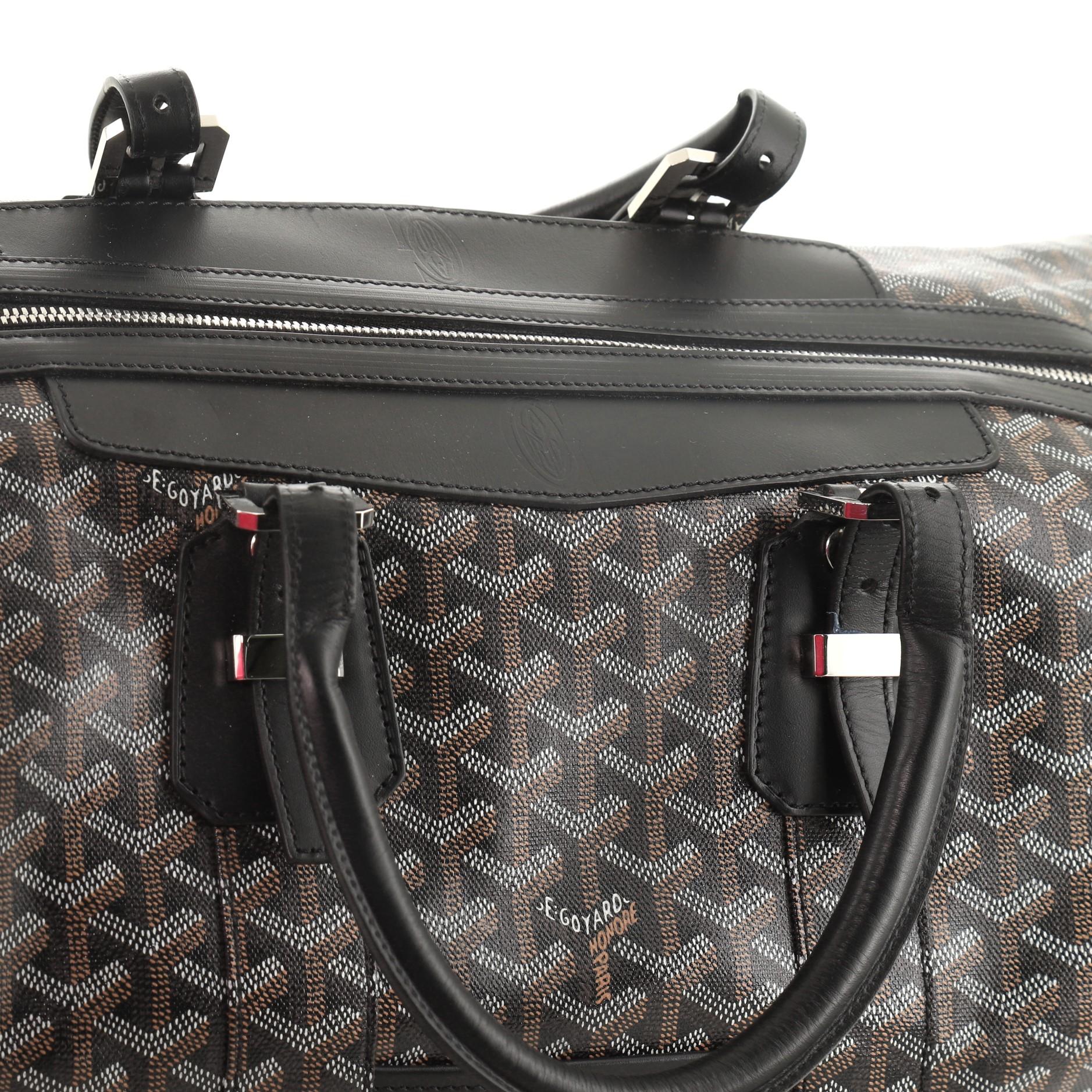 Goyard Boeing Travel Bag Coated Canvas 45 In Good Condition In NY, NY