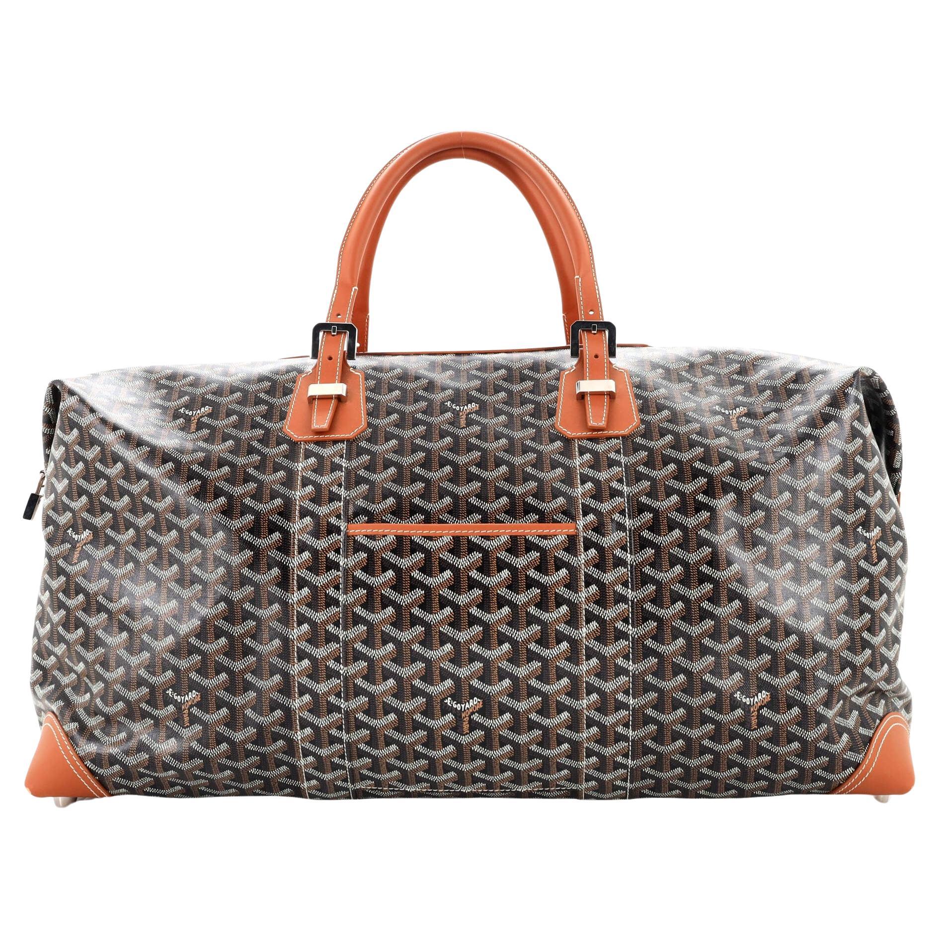 GOYARD - BOEING 55 TRAVEL BAG ORANGE – RE.LUXE AU