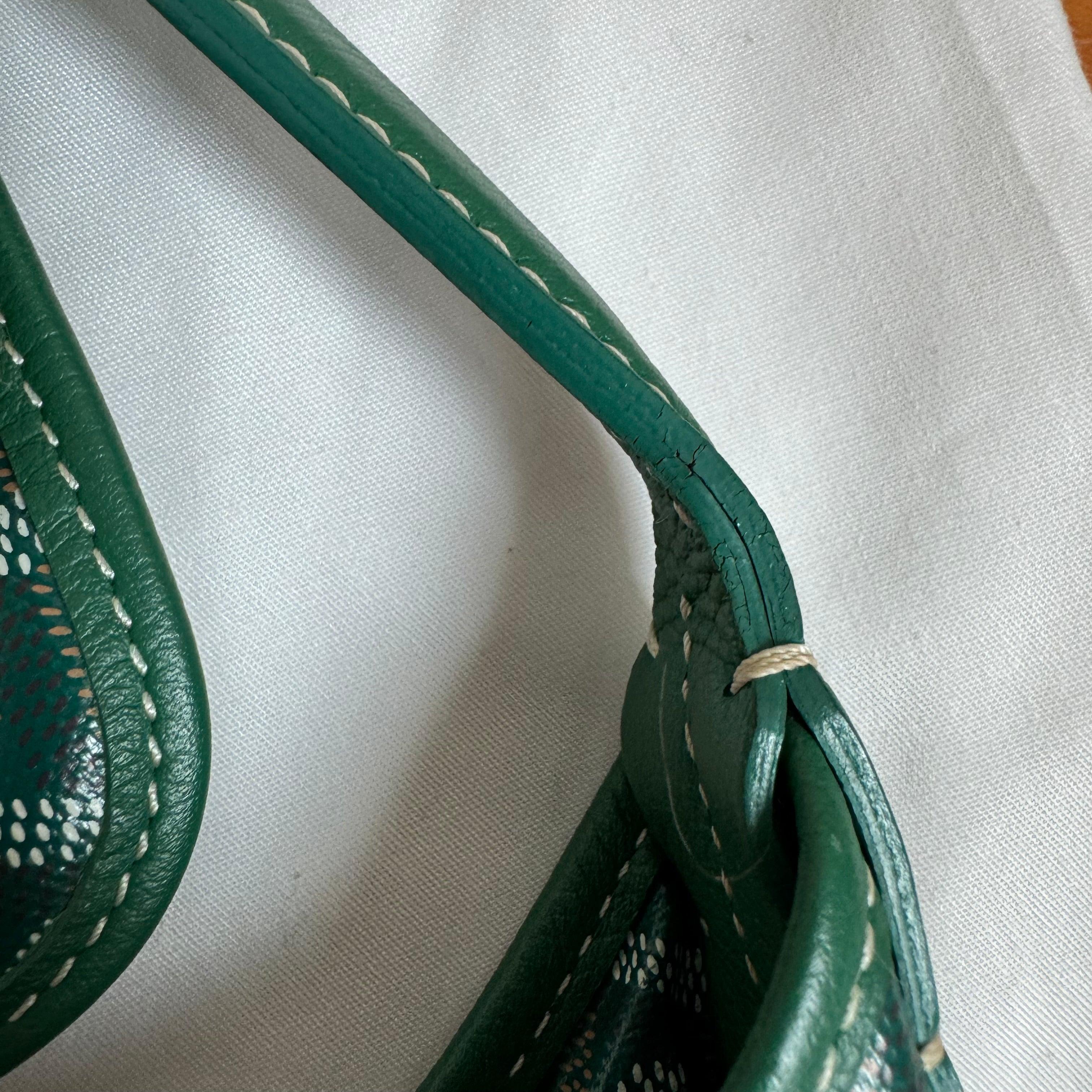Goyard Bohame Hobo Shoulder Bag Green For Sale 6