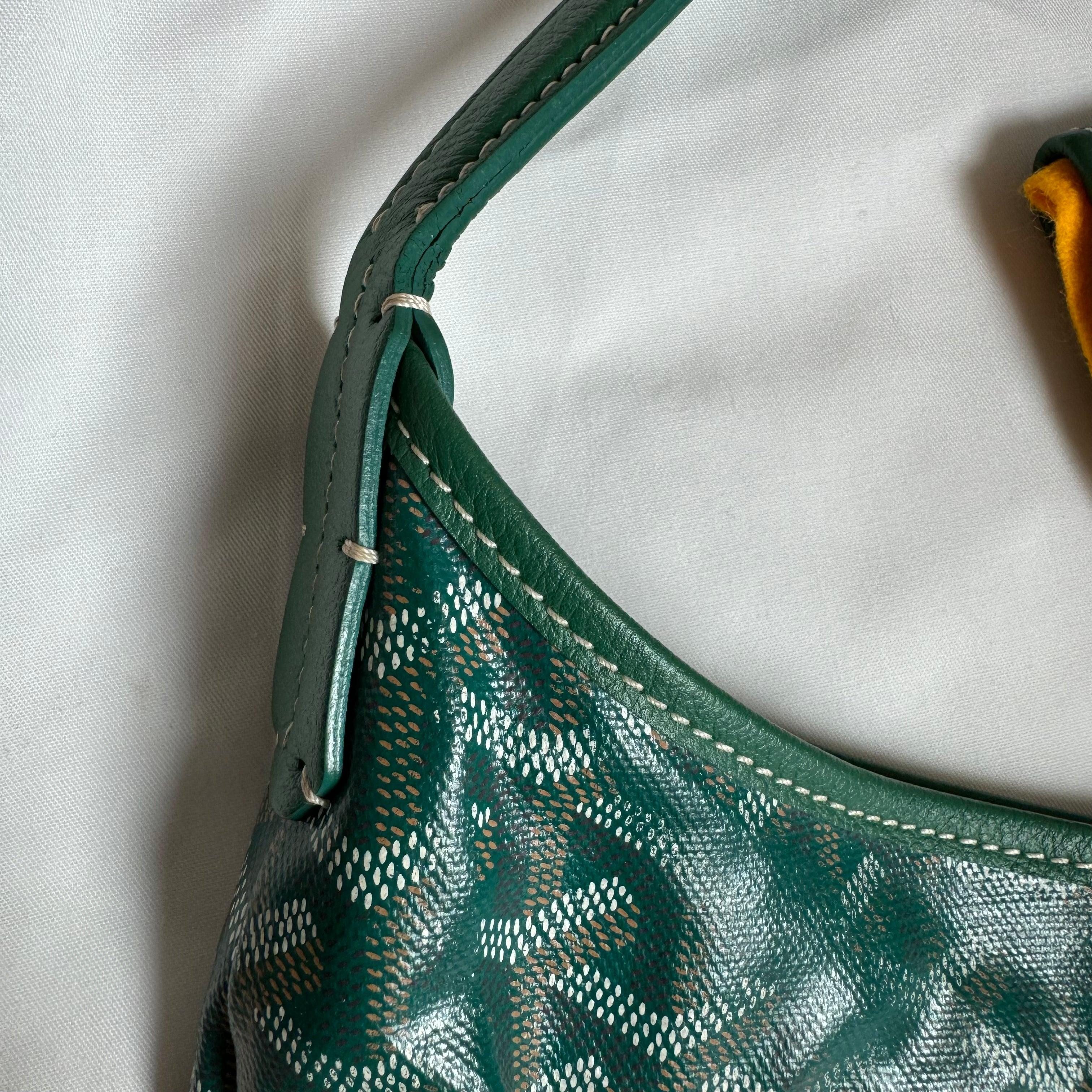 Goyard Bohame Hobo Shoulder Bag Green For Sale 7