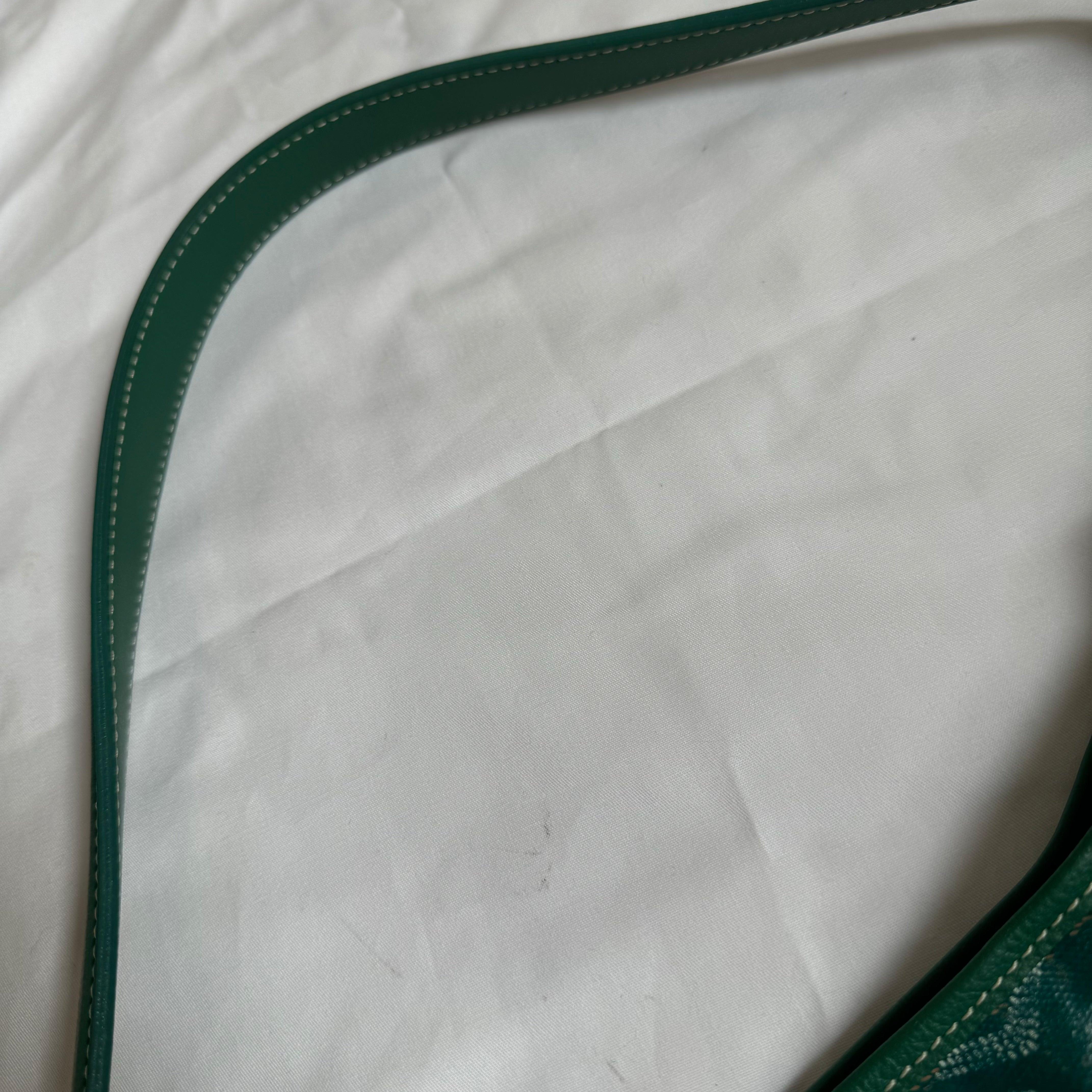 Goyard Bohame Hobo Shoulder Bag Green For Sale 10