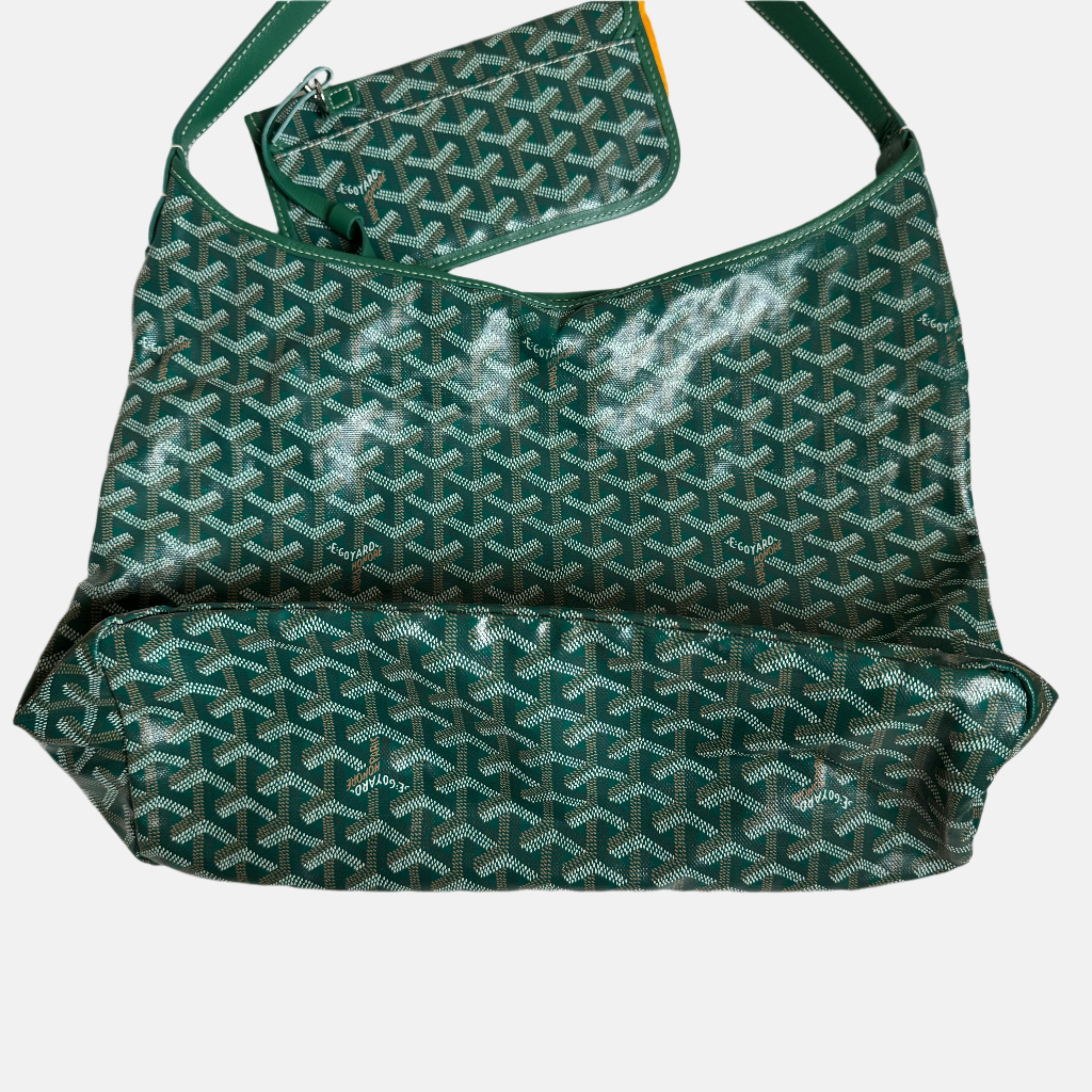 Women's Goyard Bohame Hobo Shoulder Bag Green For Sale