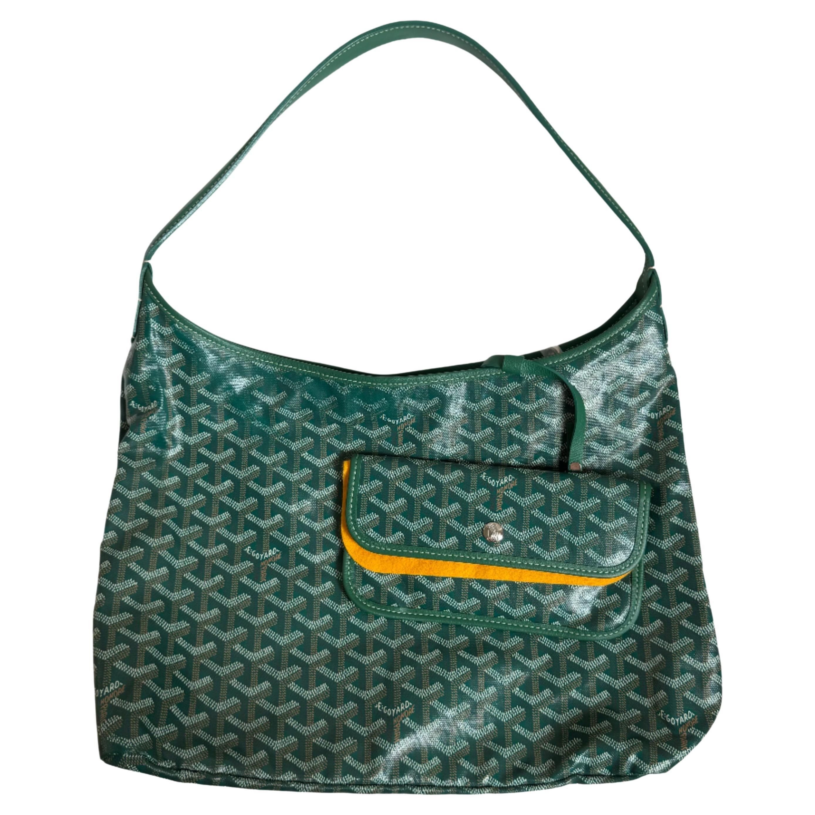 Pochette Goyard Verte 2 en vente sur 1stDibs briquet dupont or massif annee 70 prix pochette goyard bleu briquet goyard