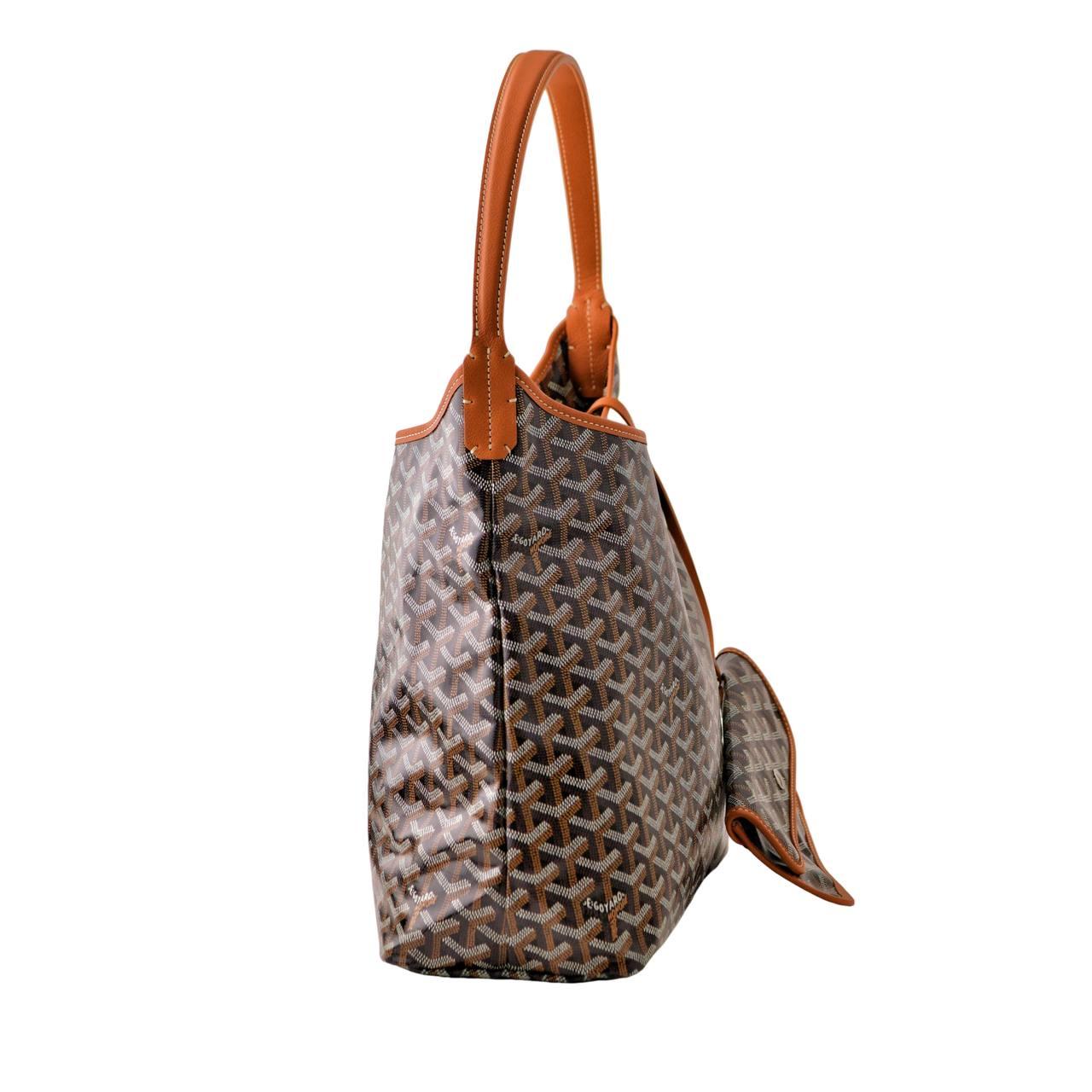 Goyard Bohème Hobo Brown Bag In New Condition For Sale In Banbury, GB